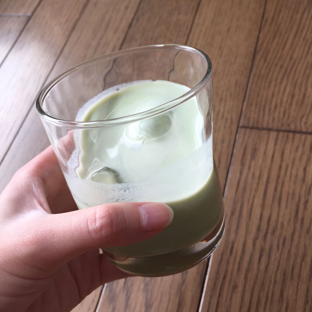 MATCHA PURE（プロテインパウダー）/ピュアパートナー/ソイプロテインを使ったクチコミ（3枚目）