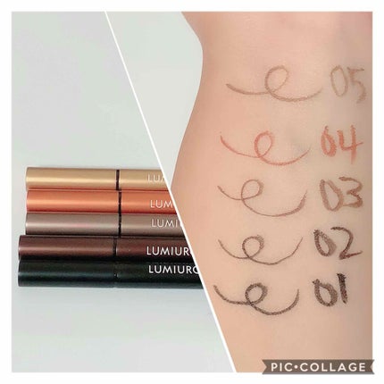 スキルレスライナー/LUMIURGLAS/リキッドアイライナーを使ったクチコミ(3枚目)