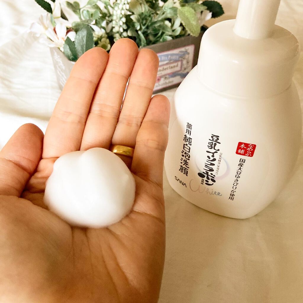 薬用泡洗顔/なめらか本舗/泡洗顔を使ったクチコミ（2枚目）