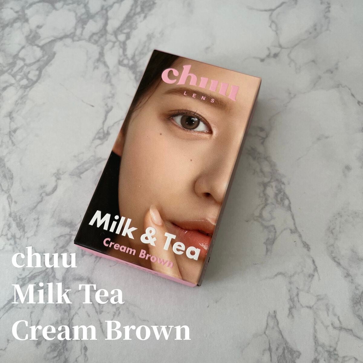 chuuLENS Milk&Tea 1day/chuu LENS/ワンデー(1DAY)カラコンを使ったクチコミ(2枚目)
