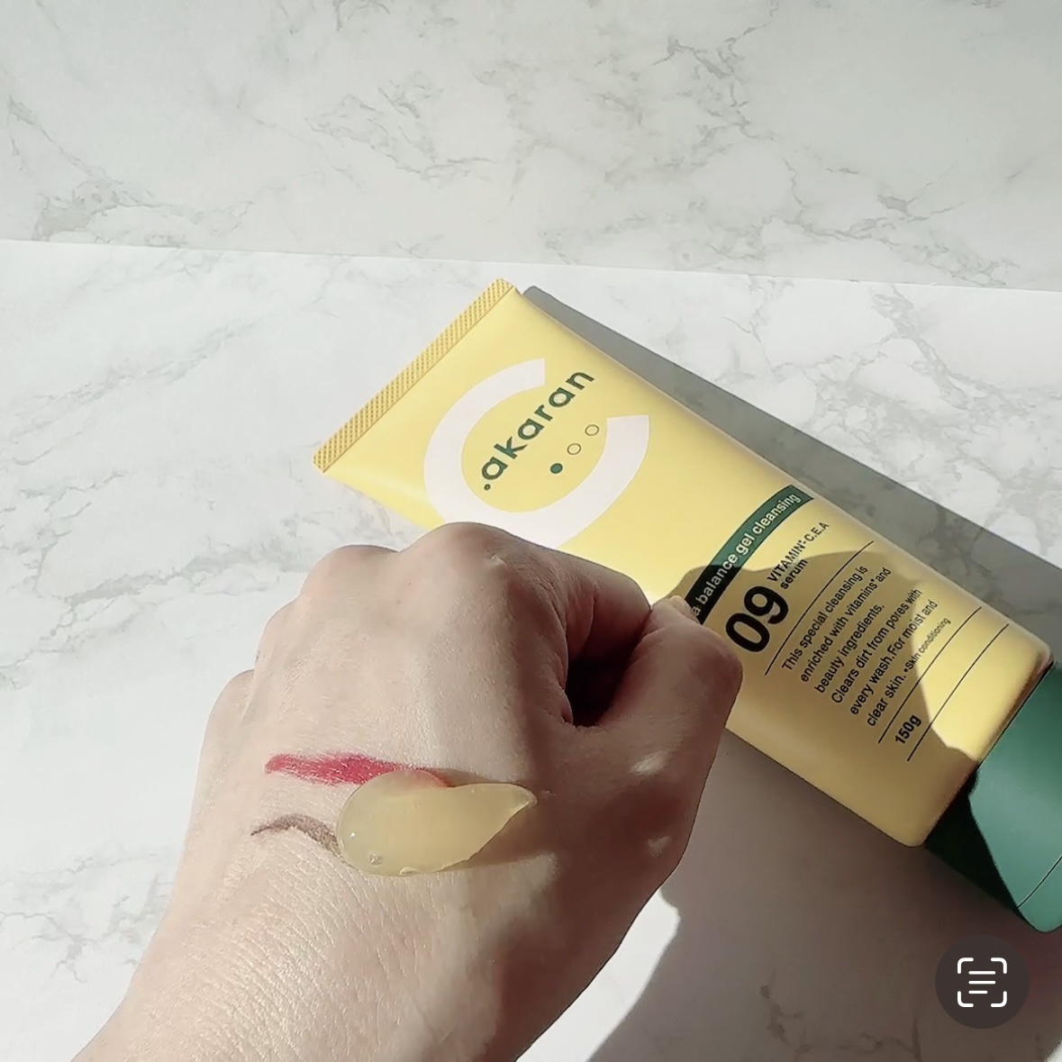 ビタバランスジェルクレンジング/.akaran/クレンジングジェルを使ったクチコミ（3枚目）