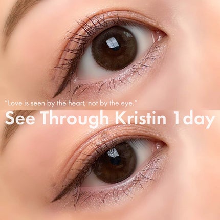See Through Kristin/Hapa kristin/カラーコンタクトレンズを使ったクチコミ(3枚目)