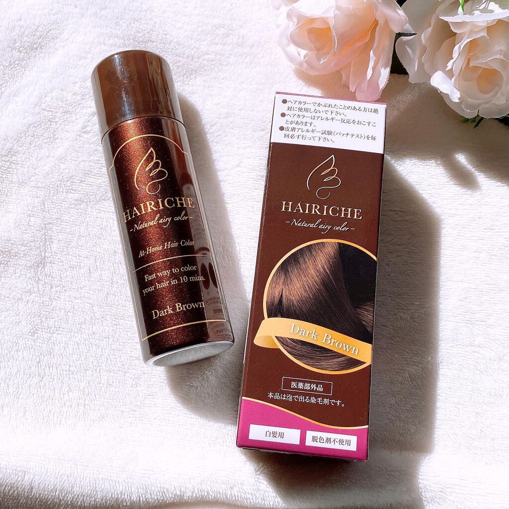 ナチュラルエアリーカラー /HAIRICHE/ヘアカラーを使ったクチコミ(2枚目)