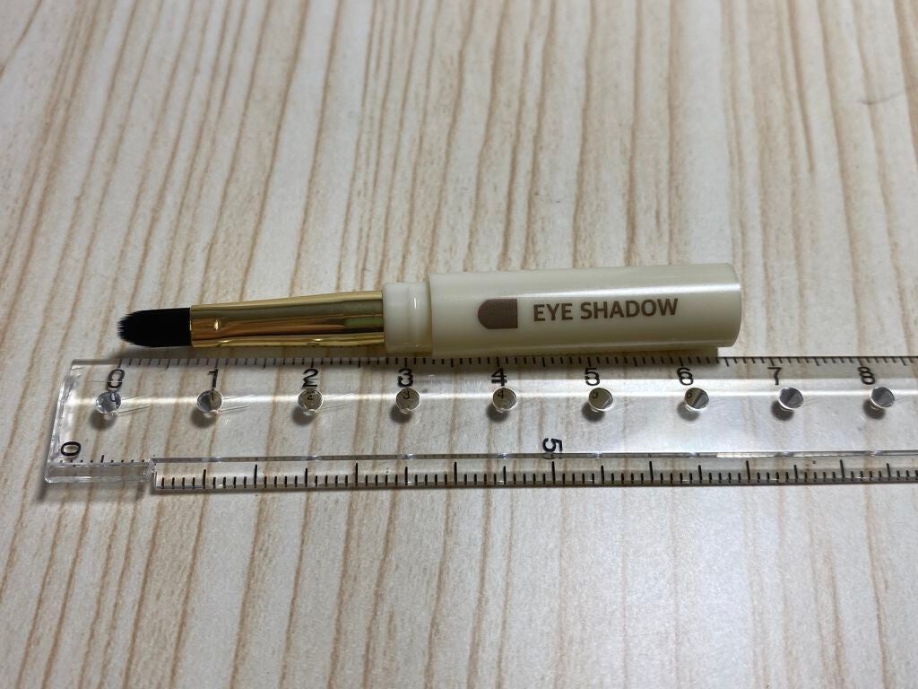 ロケット型 メイクブラシ/DAISO/メイクブラシを使ったクチコミ(10枚目)