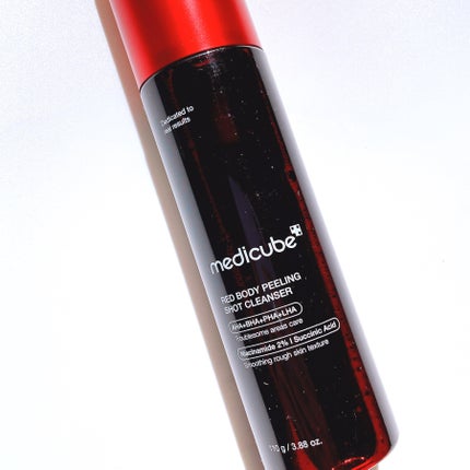レッドアクネ ボディピーリングショット/MEDICUBE/ピーリングを使ったクチコミ(1枚目)