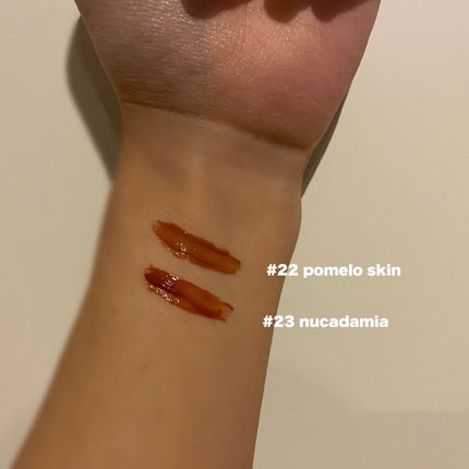 ジューシーラスティングティント/rom&nd/リップティントを使ったクチコミ(2枚目)