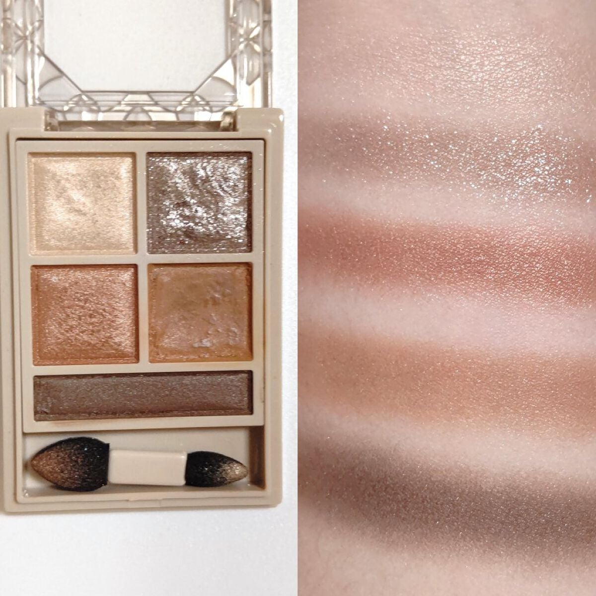 パノラマデザイン アイパレット/Visée/アイシャドウパレットを使ったクチコミ(5枚目)