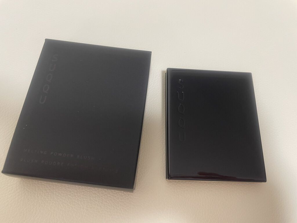 メルティング パウダー ブラッシュ/SUQQU/パウダーチークを使ったクチコミ（3枚目）