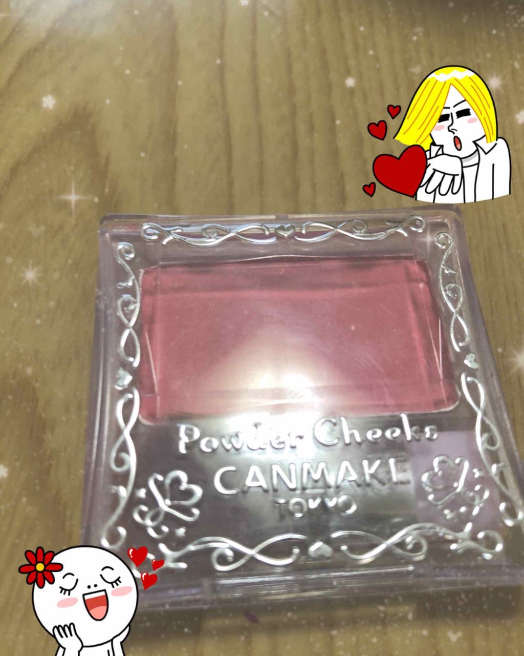 【旧品】パウダーチークス/キャンメイク/パウダーチークを使ったクチコミ（1枚目）