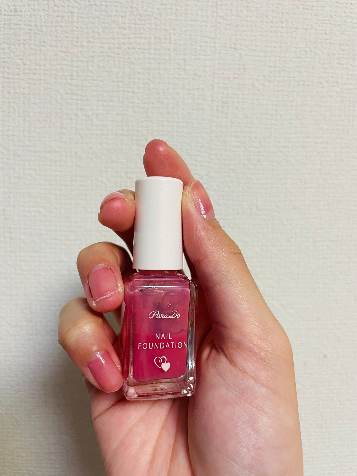 ネイルファンデーション/パラドゥ/マニキュアを使ったクチコミ(4枚目)