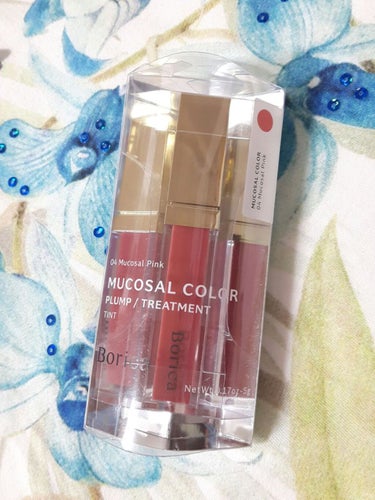 Borica カラープランパー エクストラセラムのクチコミ「Borica
カラープランパー エクストラセラム 04
Mucosal Pink


お買い物.....」（2枚目）