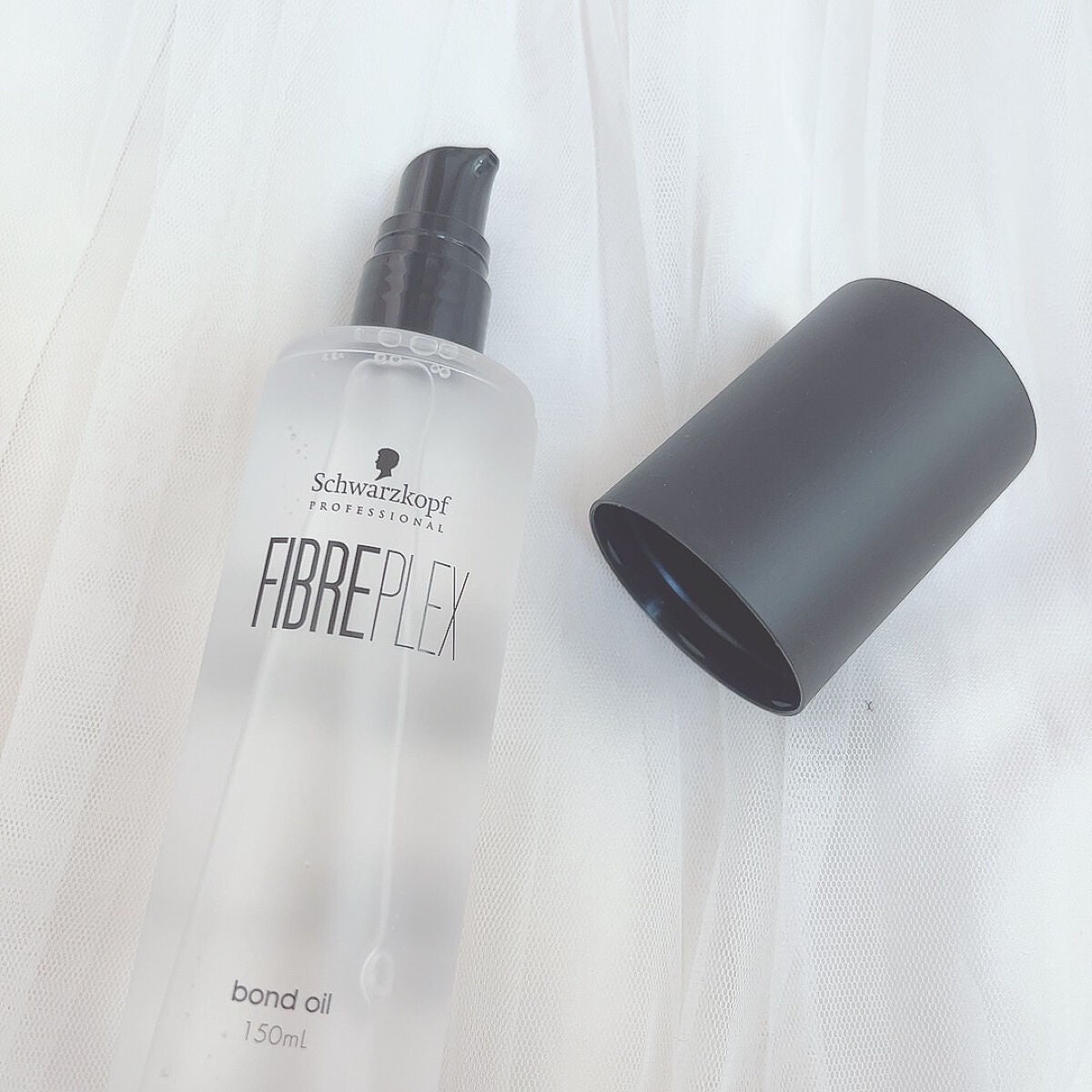 ファイバープレックス ボンドオイル/シュワルツコフ プロフェッショナル/ヘアオイルを使ったクチコミ(2枚目)
