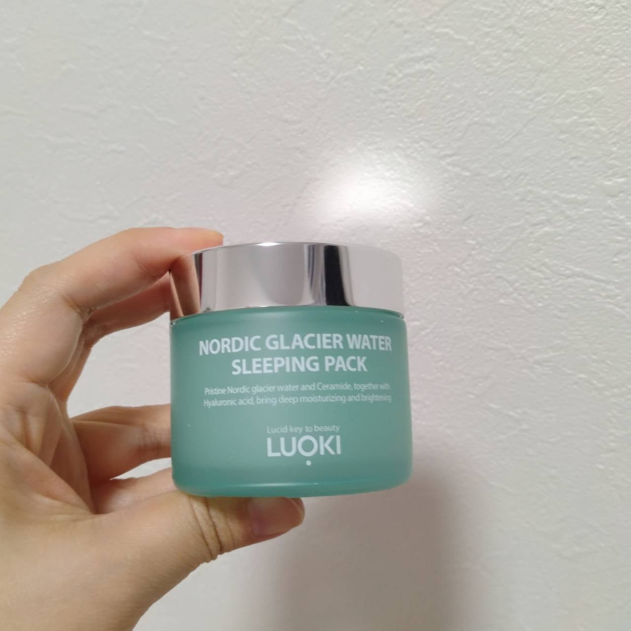 ノルディック氷河水スリーピングパック/LUOKI/フェイスクリームを使ったクチコミ(1枚目)