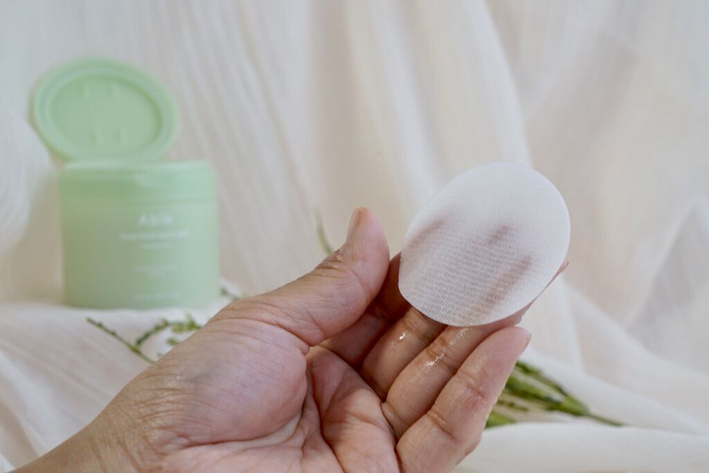 ドクダミカーミングタッチスポットパッド/Abib /トナーパッドを使ったクチコミ（3枚目）