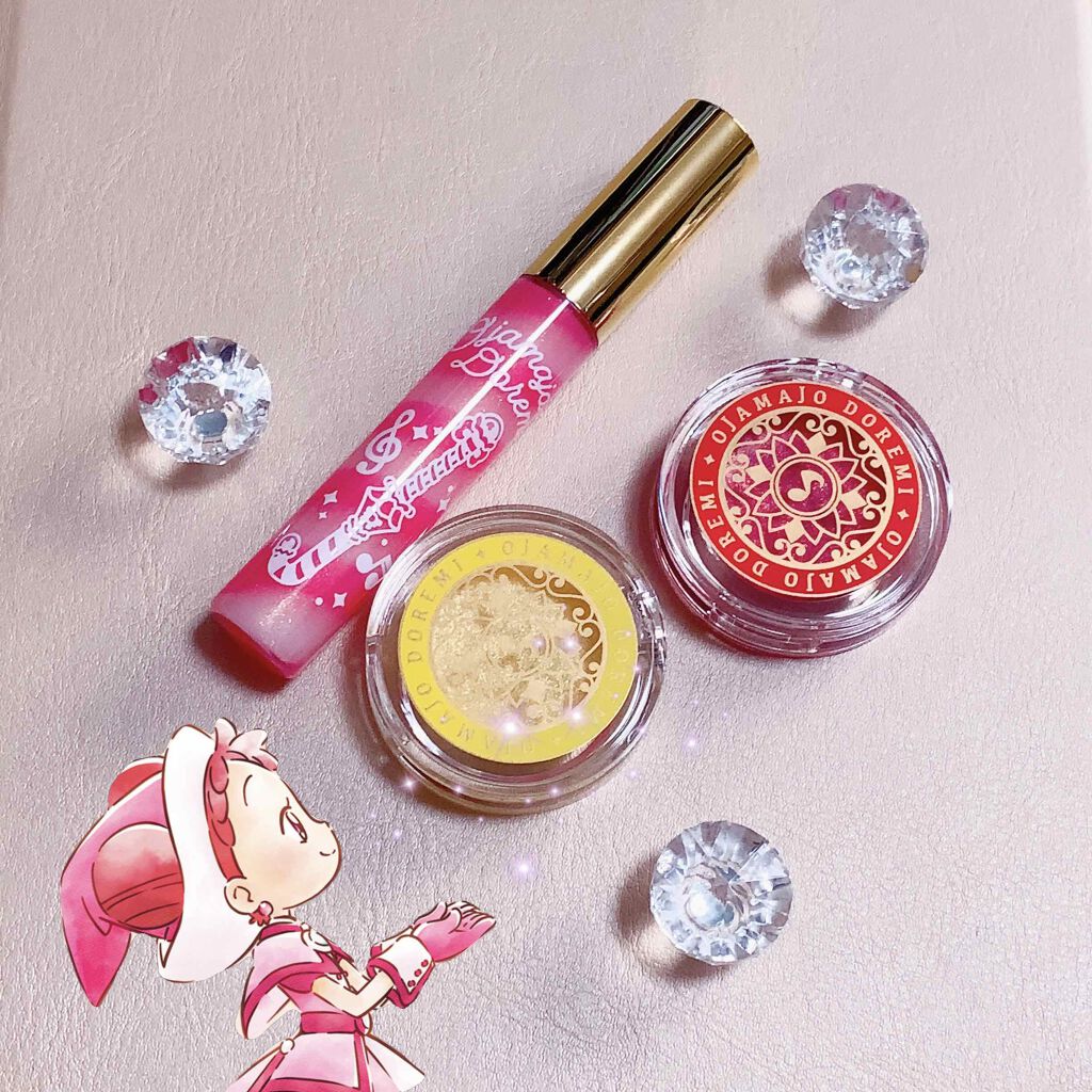 1番コフレおジャ魔女どれみ D賞魔法玉クリームカラー/BANDAI SPIRITS/ジェル・クリームアイシャドウを使ったクチコミ(1枚目)