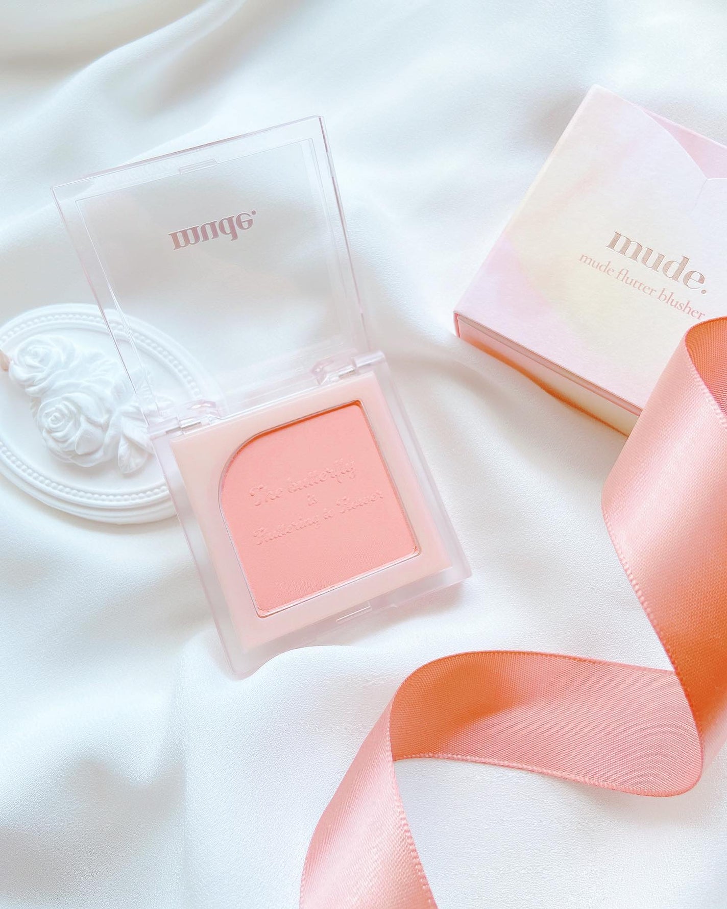 フラッターブラッシャー/mude/パウダーチークを使ったクチコミ(3枚目)