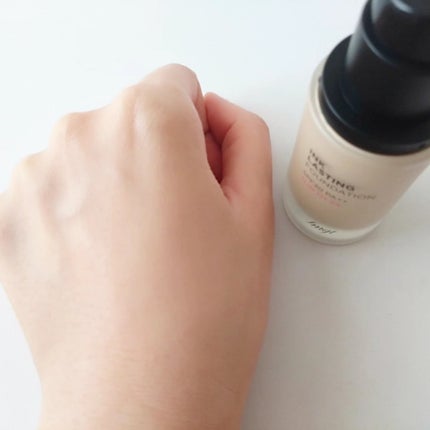 インクラスティングファンデーション スリムフィットEX/THE FACE SHOP/リキッドファンデーションを使ったクチコミ(4枚目)