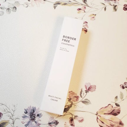 マルチフェイシャルクリーム/BORDER FREE cosmetics/フェイスクリームを使ったクチコミ(5枚目)