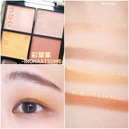 シグニチャー カラー アイズ/SUQQU/アイシャドウパレットを使ったクチコミ(3枚目)