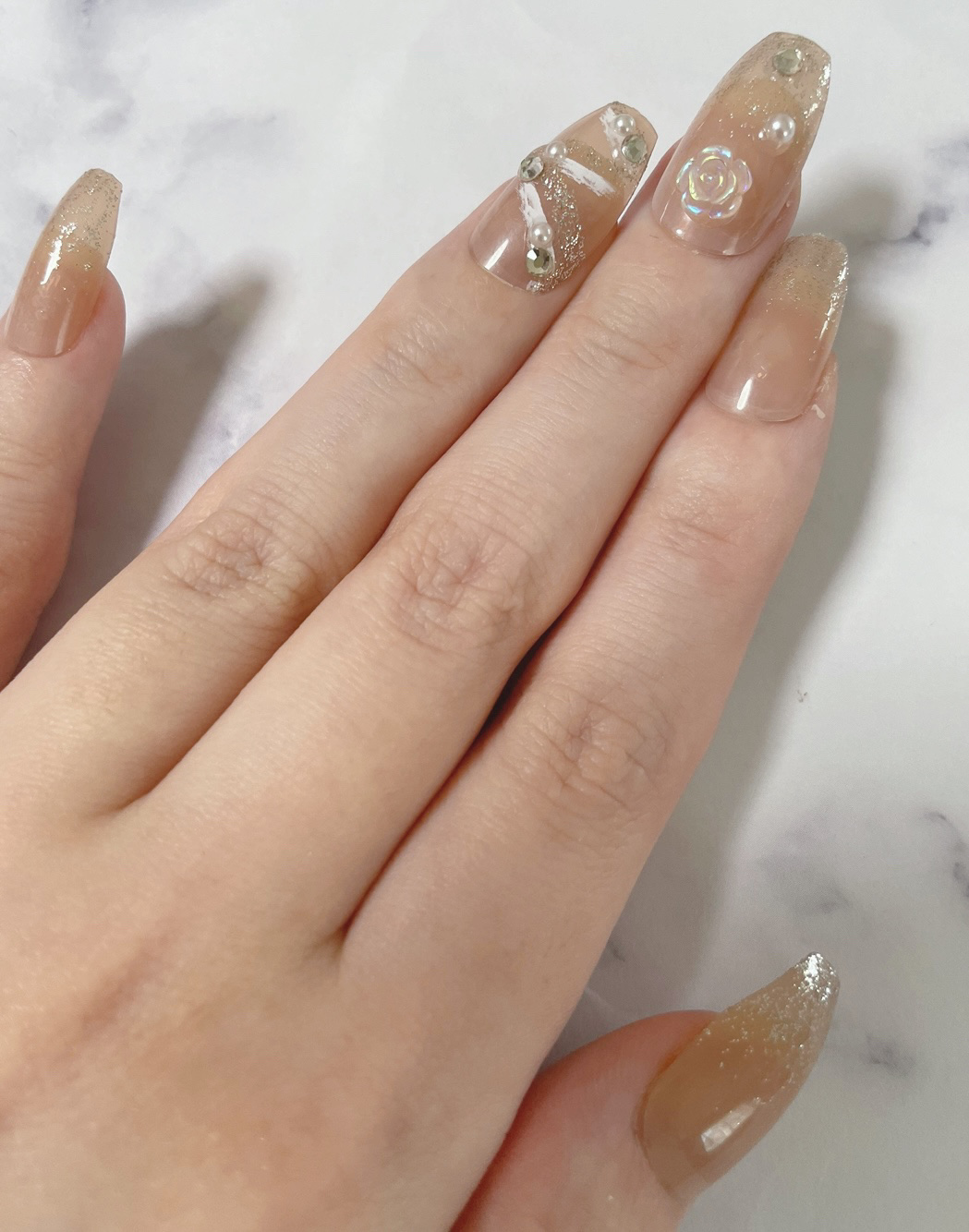 ネイルチップ/SHEIN/ネイルチップ・パーツを使ったクチコミ（1枚目）