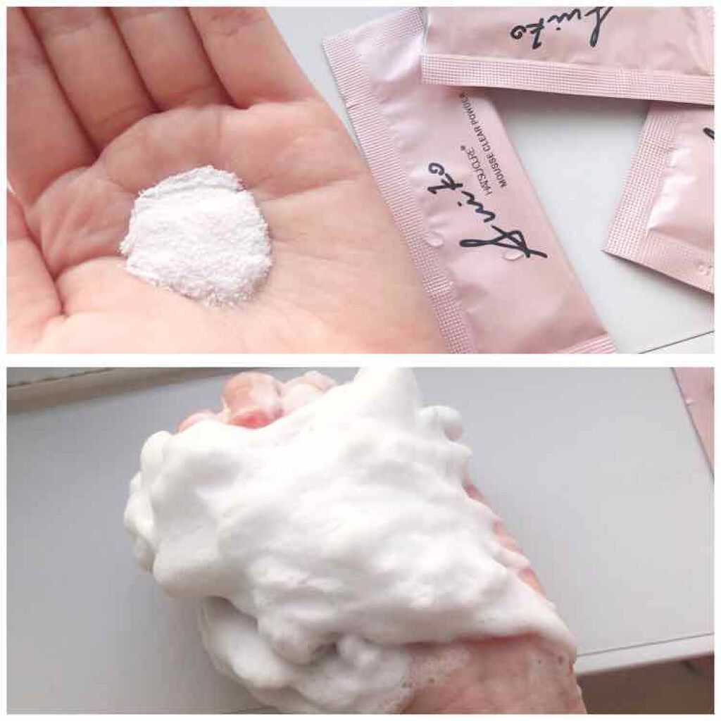 ムースクリアパウダー/SUIKO HATSUCURE/洗顔パウダーを使ったクチコミ(2枚目)