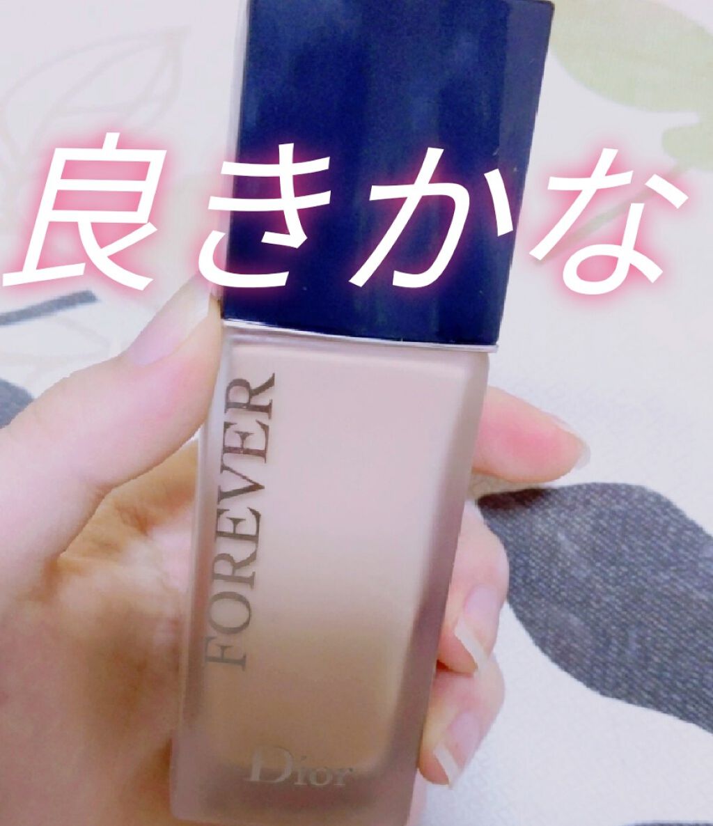 【旧】ディオールスキン フォーエヴァー フルイド マット/Dior/リキッドファンデーションを使ったクチコミ（1枚目）