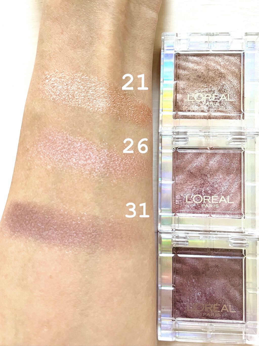 カラークイーン オイルシャドウ #26/ロレアル パリ/単色アイシャドウを使ったクチコミ（2枚目）
