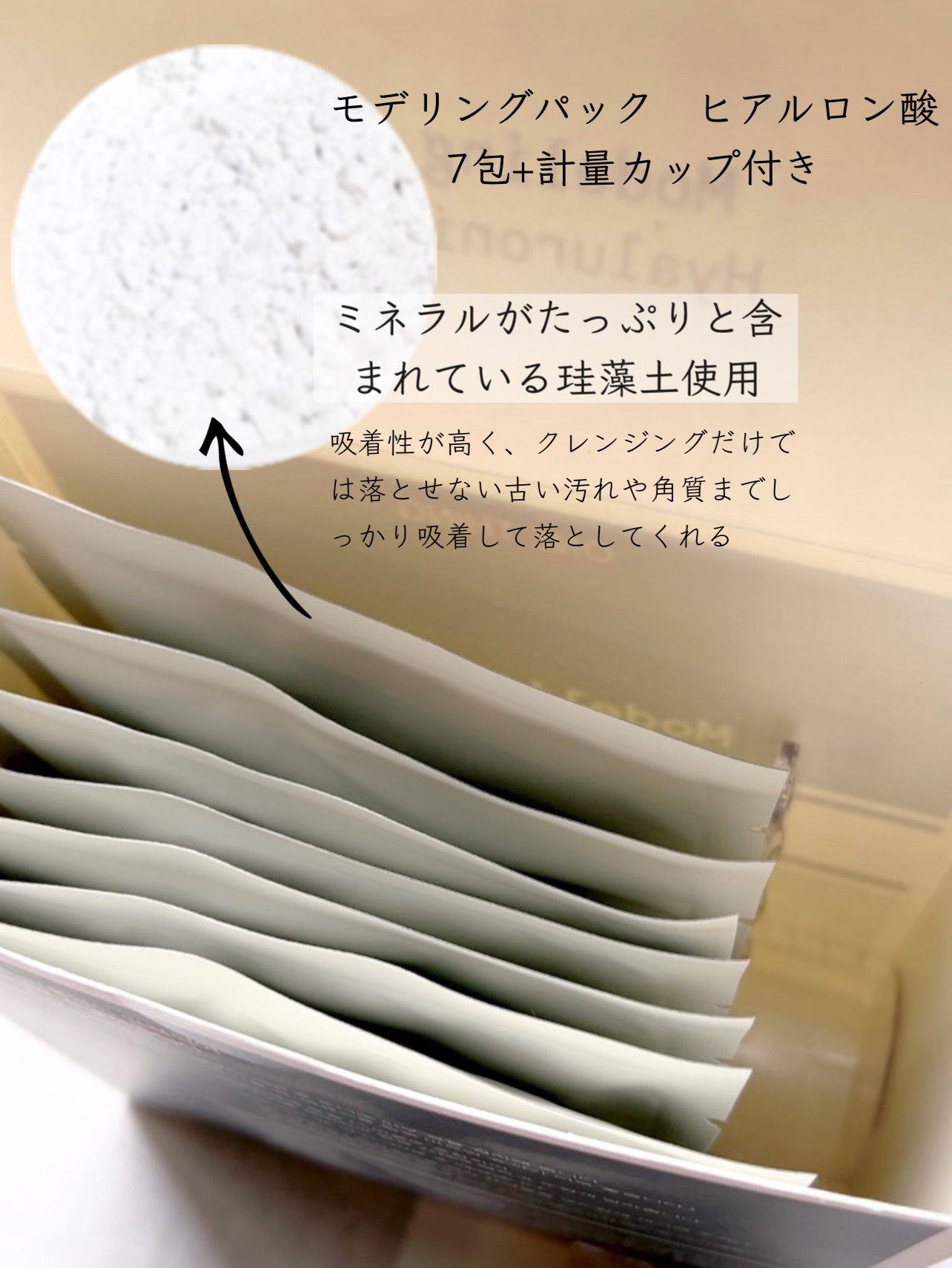 モデリングパック ヒアルロン酸 /ONE THING/洗い流すパック・マスクを使ったクチコミ（3枚目）