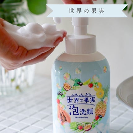 世界の果実 すっきり泡洗顔/世界の果実/泡洗顔を使ったクチコミ(2枚目)