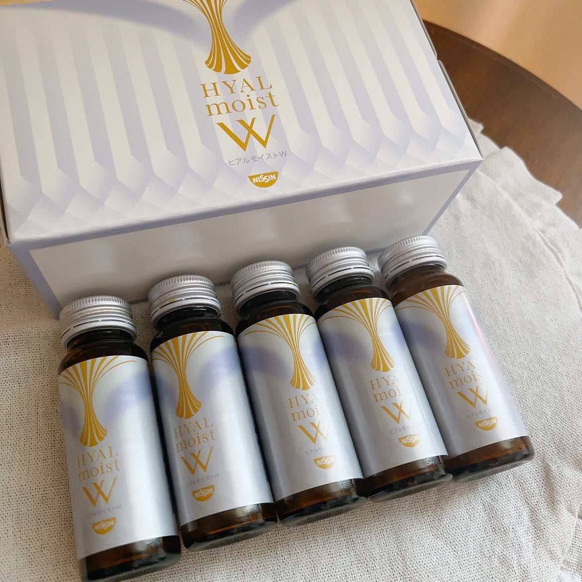 ヒアルモイスト W/日清食品/美容ドリンクを使ったクチコミ（3枚目）