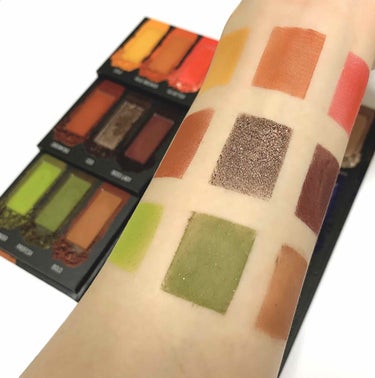 impulsive pressed pigment palette/Melt Cosmetics/パウダーアイシャドウを使ったクチコミ（2枚目）