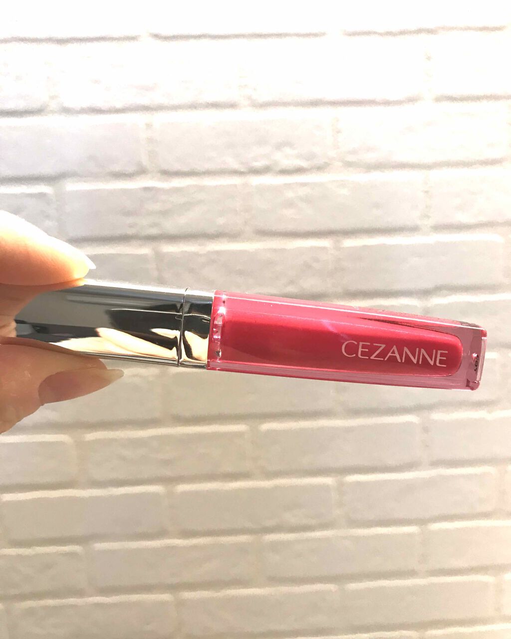 ジェルグロスリップ/CEZANNE/リップグロスを使ったクチコミ（1枚目）