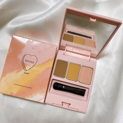 フーミー アイブロウパウダー/WHOMEE/パウダーアイブロウを使ったクチコミ(2枚目)