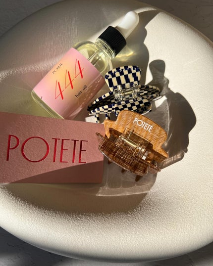 444 hair oil/POTETE/ãã¢ãªã€ã«ã䜿ã£ãã¯ãã³ãïŒ1æç®ïŒ