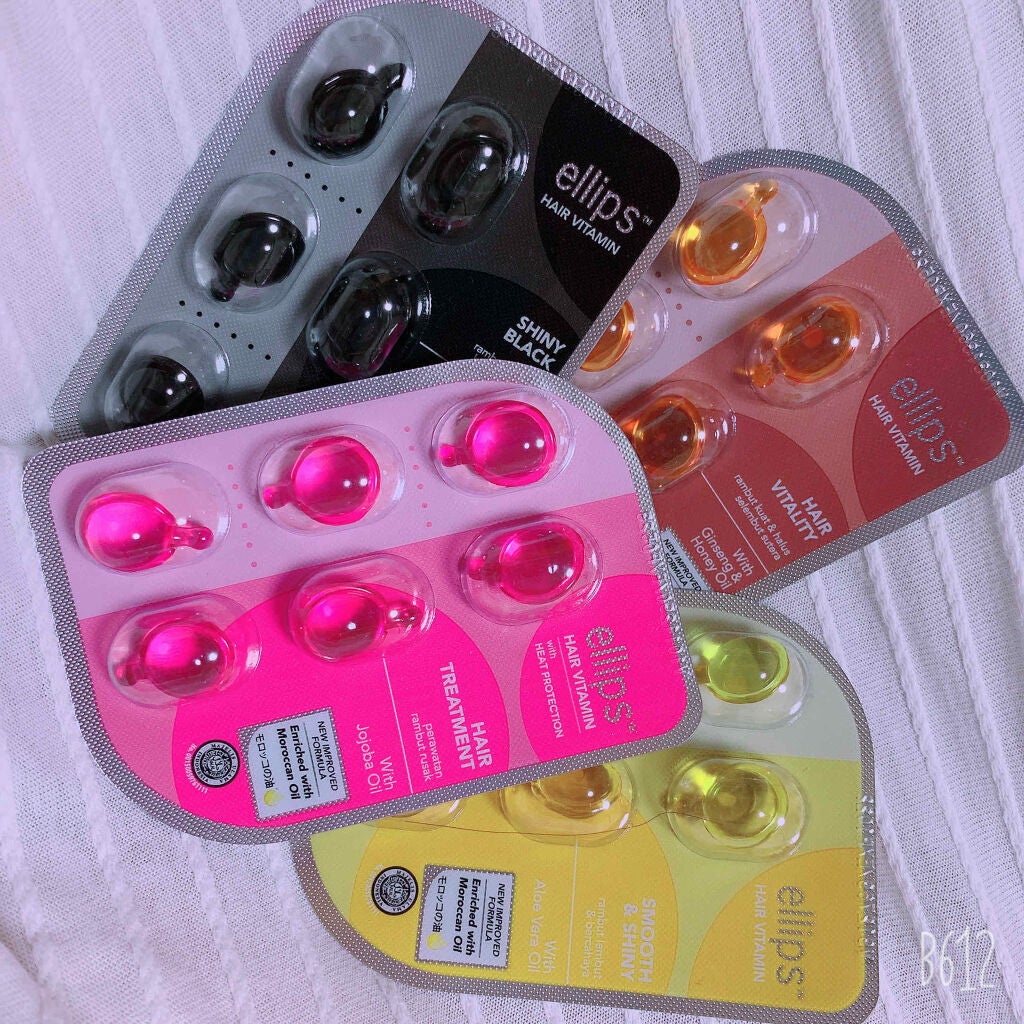 ヘアーオイル【トリートメント】/ellips/ヘアオイルを使ったクチコミ(1枚目)