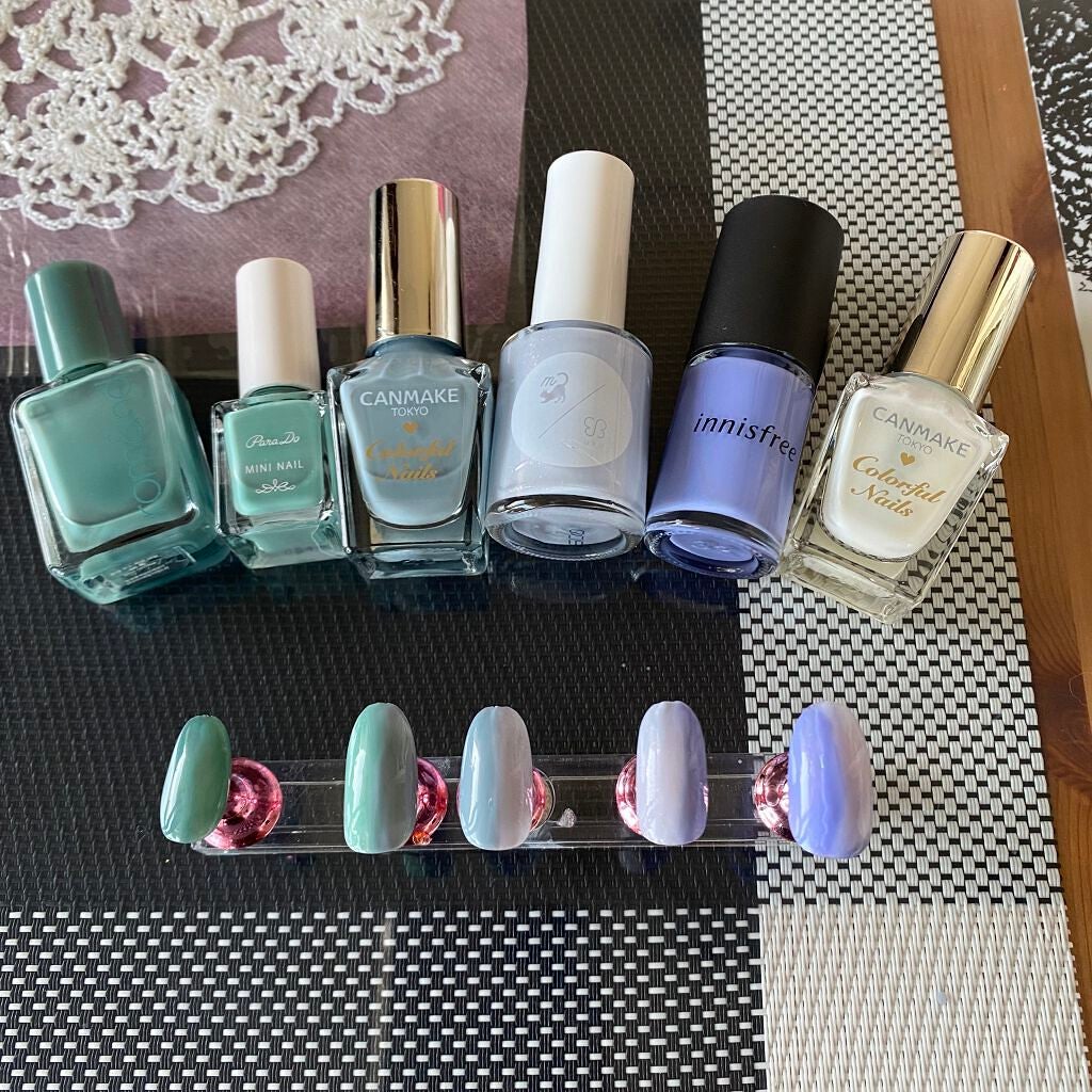 カラフルネイルズ/キャンメイク/マニキュアを使ったクチコミ(4枚目)