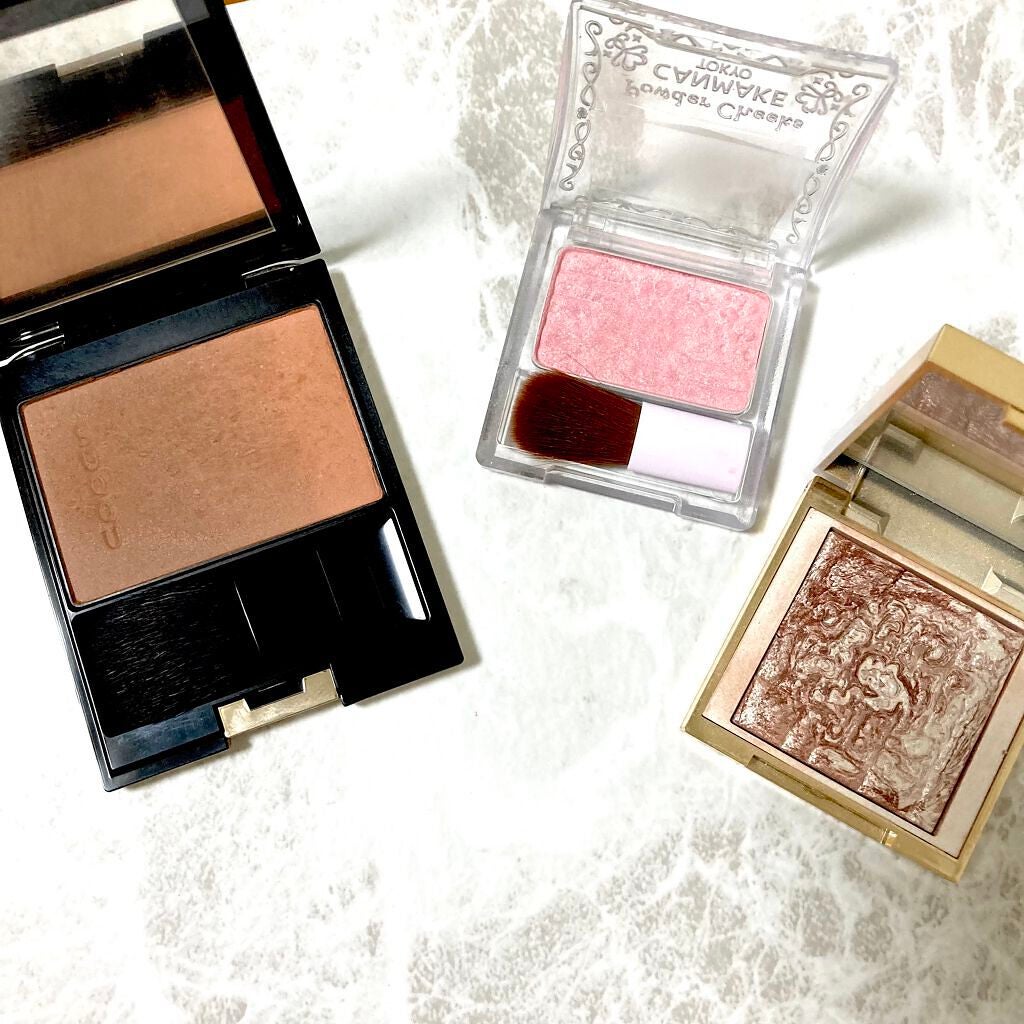 【旧品】パウダーチークス/キャンメイク/パウダーチークを使ったクチコミ(1枚目)