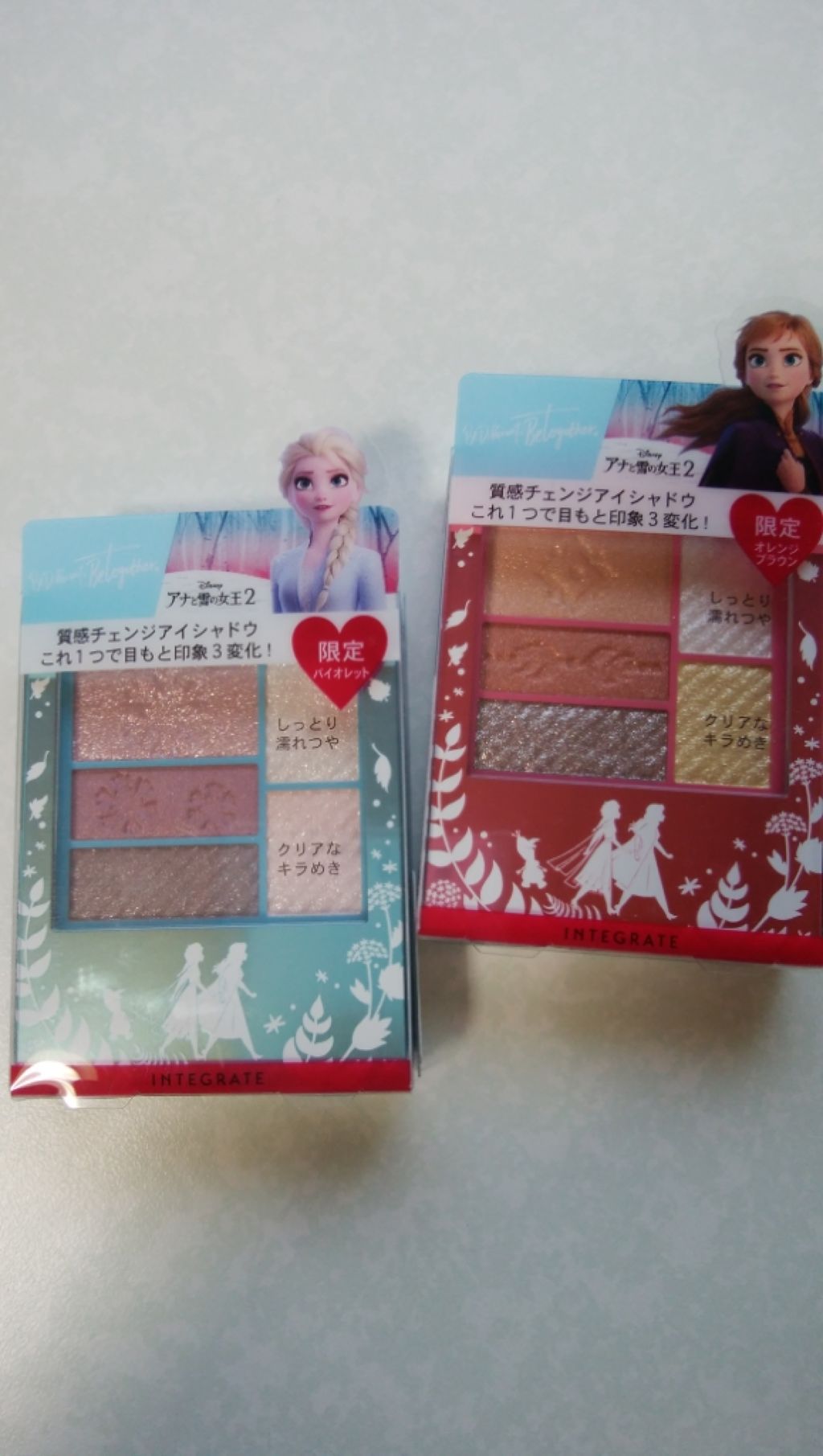 トリプルレシピアイズ/インテグレート/アイシャドウパレットを使ったクチコミ(1枚目)