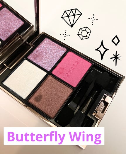 アイカラーレーション/LUNASOL/アイシャドウパレットを使ったクチコミ(2枚目)