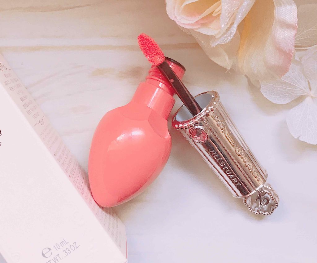 フォーエヴァージューシー オイルルージュ ティント/JILL STUART/リップティントを使ったクチコミ(3枚目)