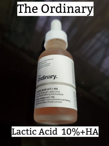 Lactic Acid 10% + HA/The Ordinary/ピーリングを使ったクチコミ（1枚目）