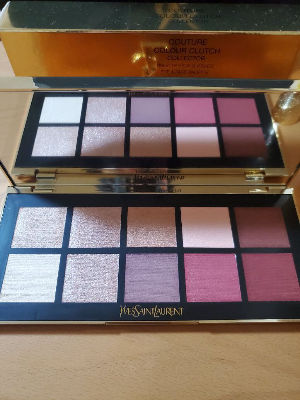 クチュール カラー クラッチ コレクター/YVES SAINT LAURENT BEAUTE/アイシャドウパレットを使ったクチコミ（3枚目）