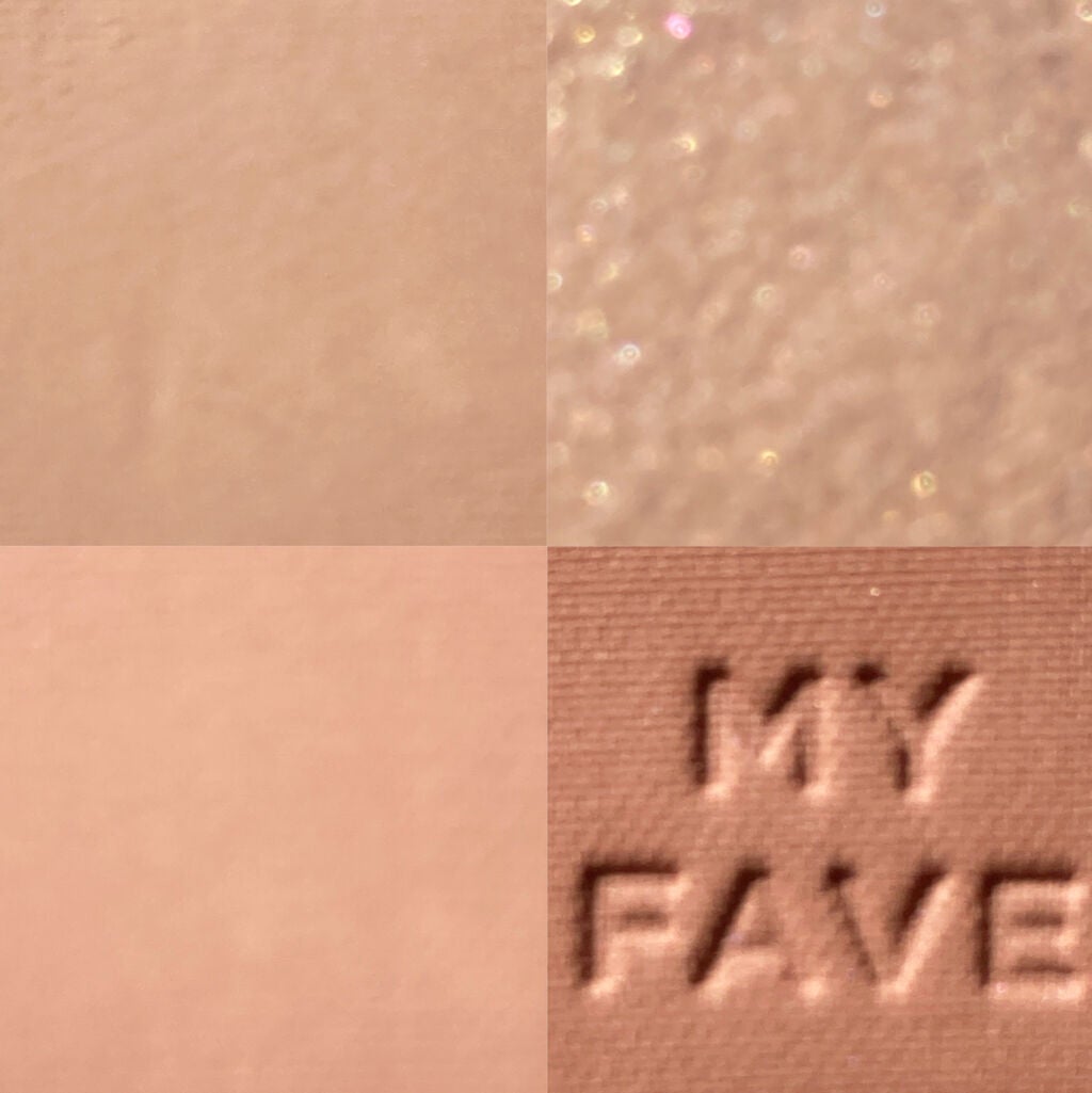 ホリカホリカ マイフェイブシャドウパレット(4カラー)/HOLIKA HOLIKA/アイシャドウパレットを使ったクチコミ(7枚目)