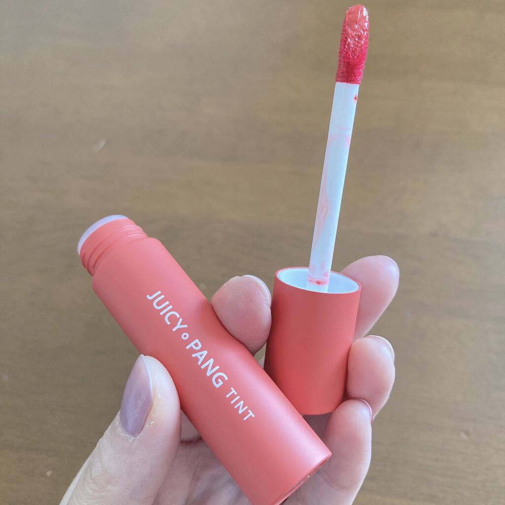 アピュー ジューシーパン ティント #GRAPEFRUIT/A’pieu/リップティントを使ったクチコミ（1枚目）