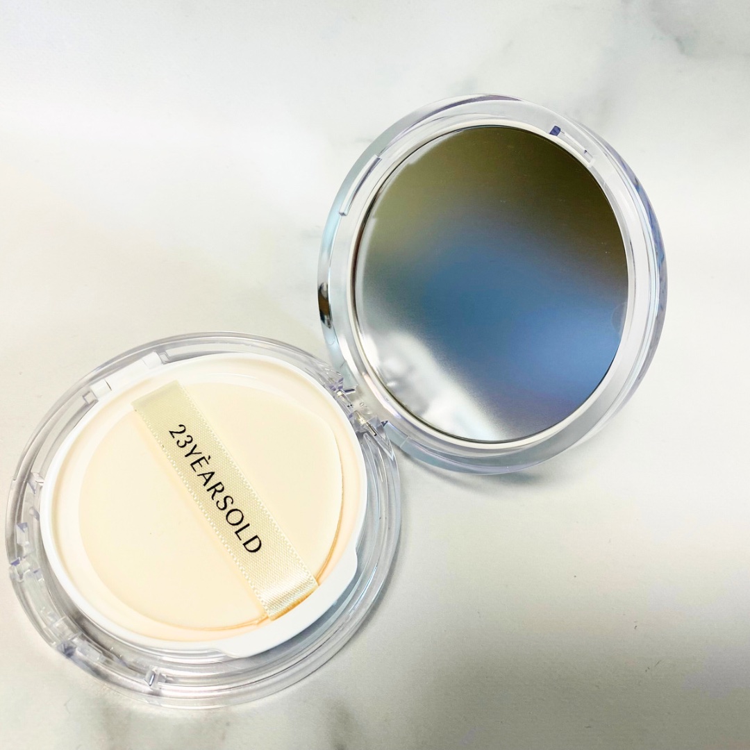 ハートリーフシーンカバークッション/23years old/クッションファンデーションを使ったクチコミ（2枚目）