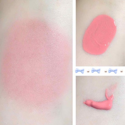 カラフルドローイング ウォーターカラーチーク/ETUDE/リキッドチークを使ったクチコミ(2枚目)