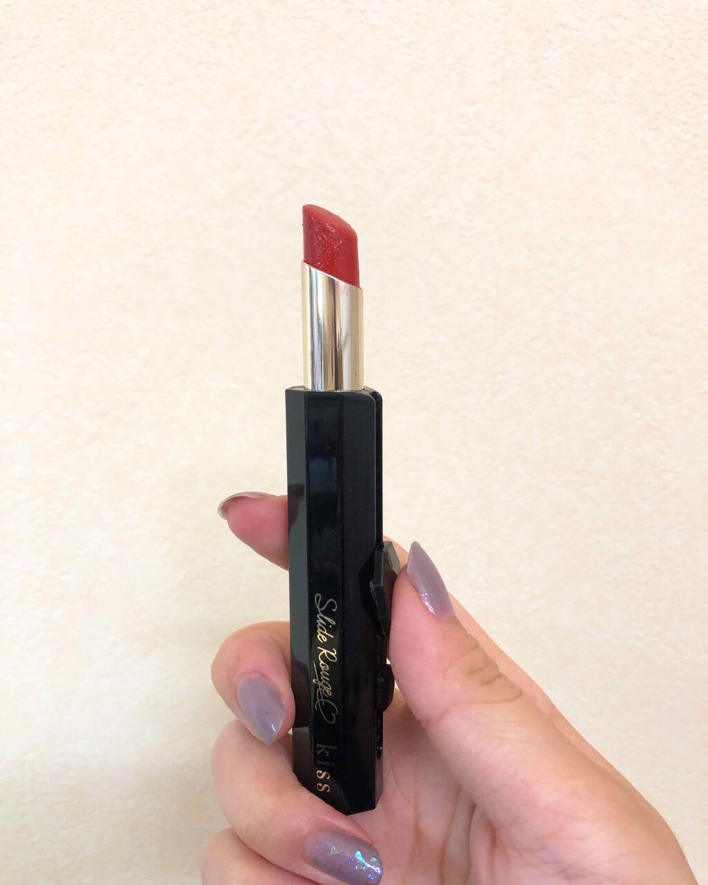 スライドルージュ/KiSS/口紅を使ったクチコミ（1枚目）