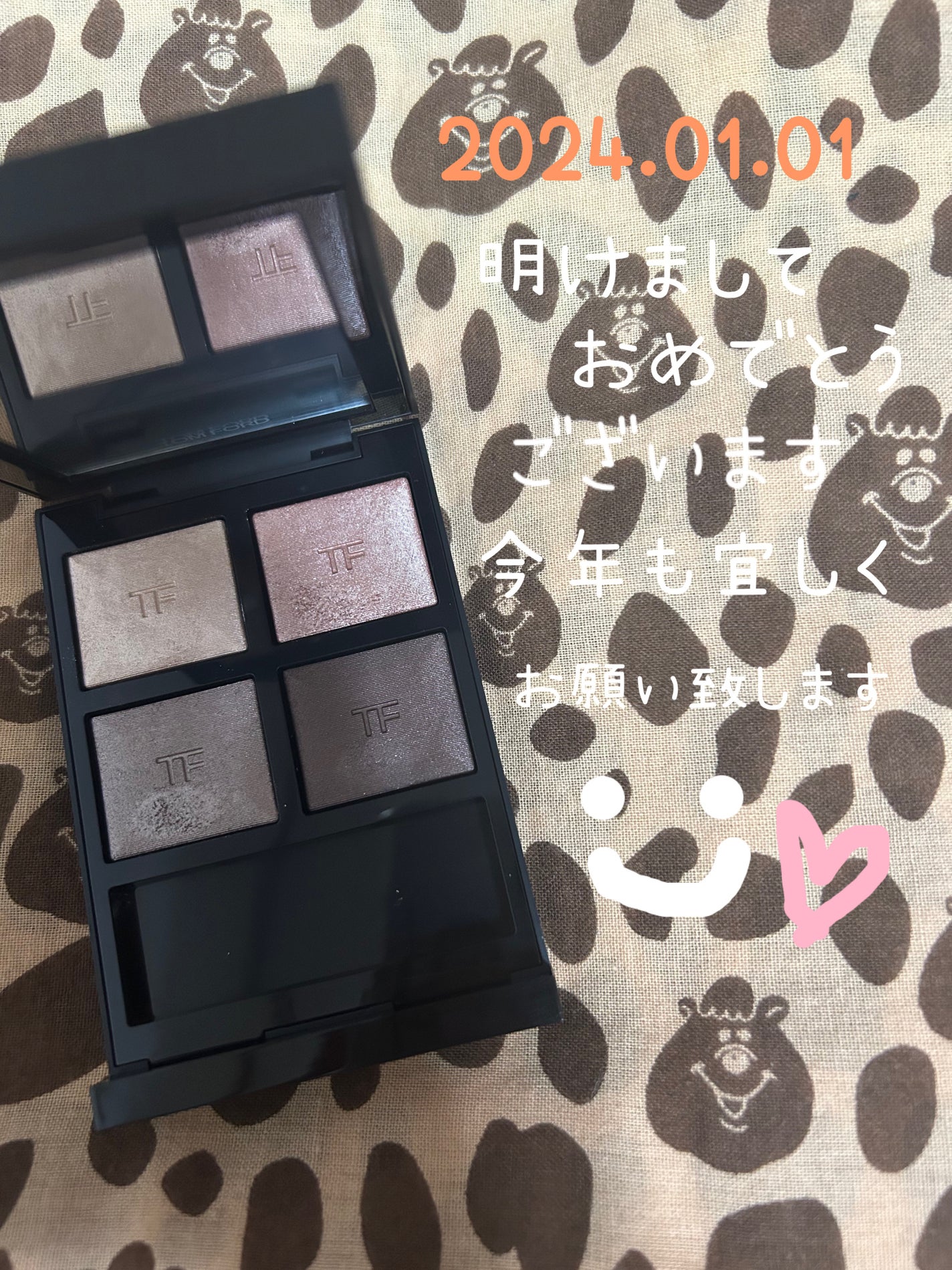 アイ カラー クォード/TOM FORD BEAUTY/アイシャドウパレットを使ったクチコミ(1枚目)