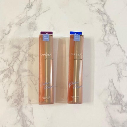 オペラ カラーリングマスカラ/OPERA/マスカラを使ったクチコミ(1枚目)