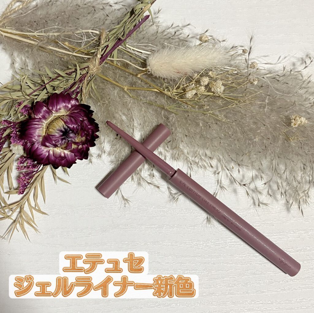 エテュセ ラスティング ジェルライナー 08 カシスシナモン/ettusais/ジェルアイライナーを使ったクチコミ（1枚目）